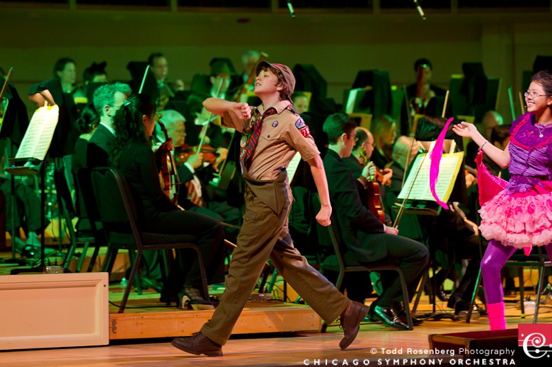 Chicago Symphony Orchestra Kraft Kids Concert Series. Peter and the Wolf (C) Todd Rosenberg Photography 2010